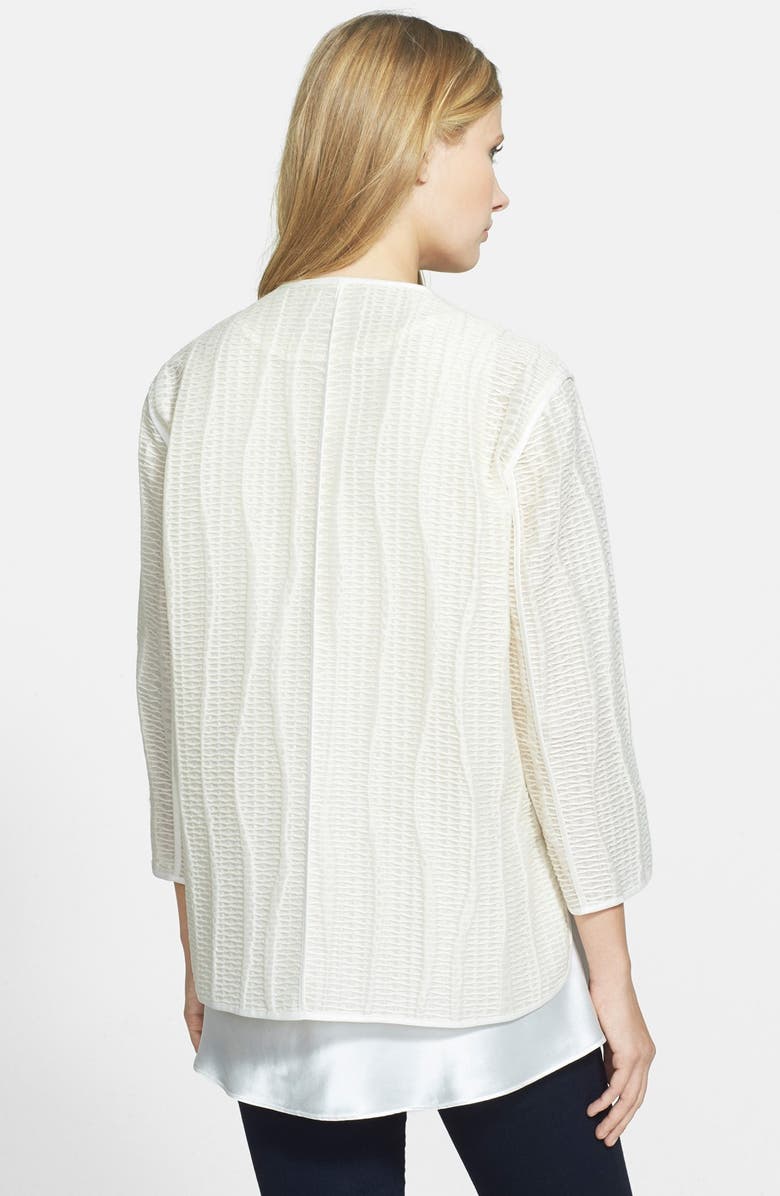 Lafayette 148 New York 'Charlane' Topper, Alternate, color,