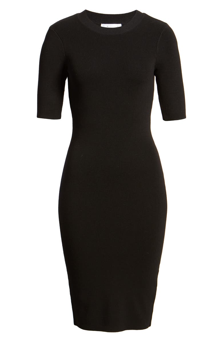 Leith Body-Con Sweater Dress, Alternate, color, 