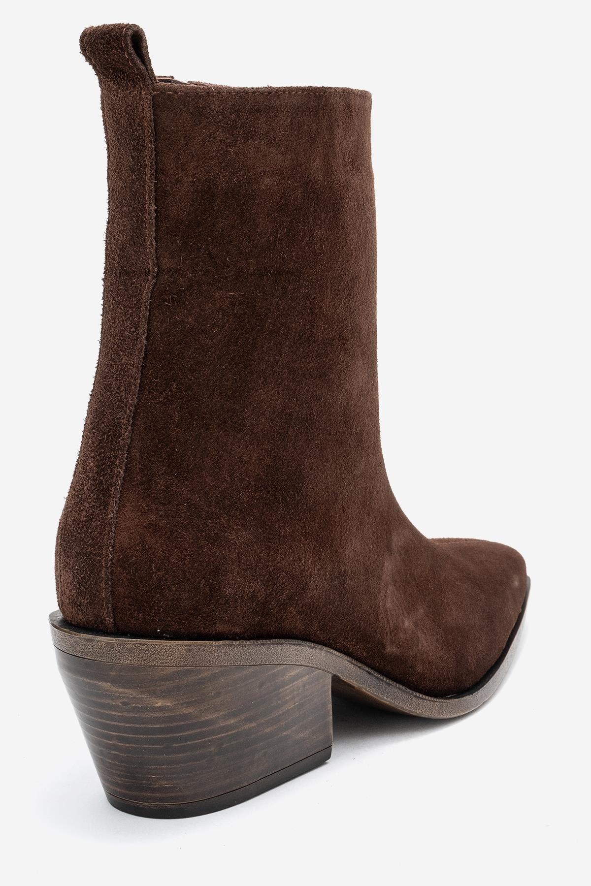 Lexia Leather Western Boot, Alternate, color, Brown