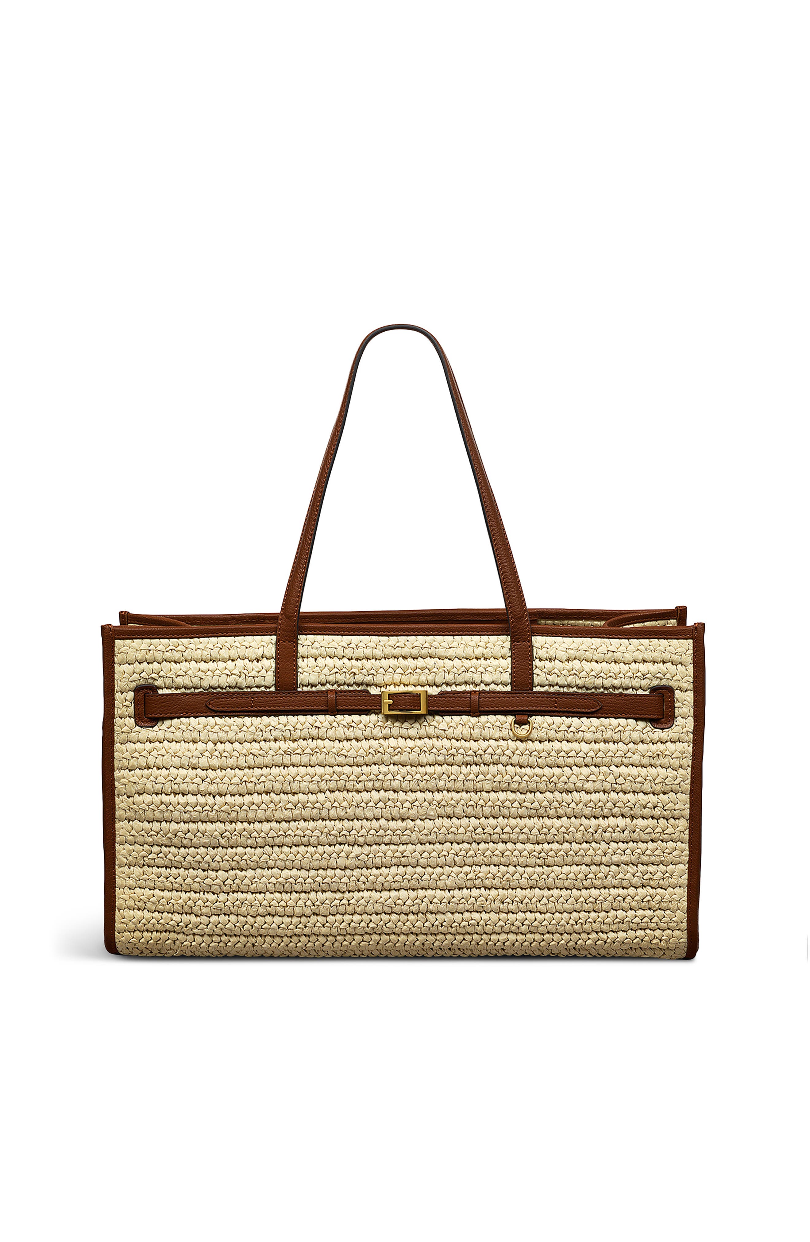 Radley The Library - Raffia Large Open Top Tote Bag, Main, color, Natural