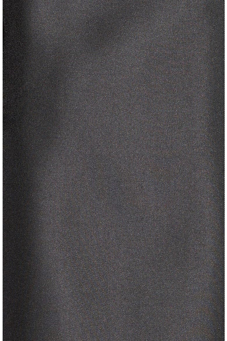 Sleeveless Mikado Fit & Flare Midi Dress, Alternate, color, BLACK