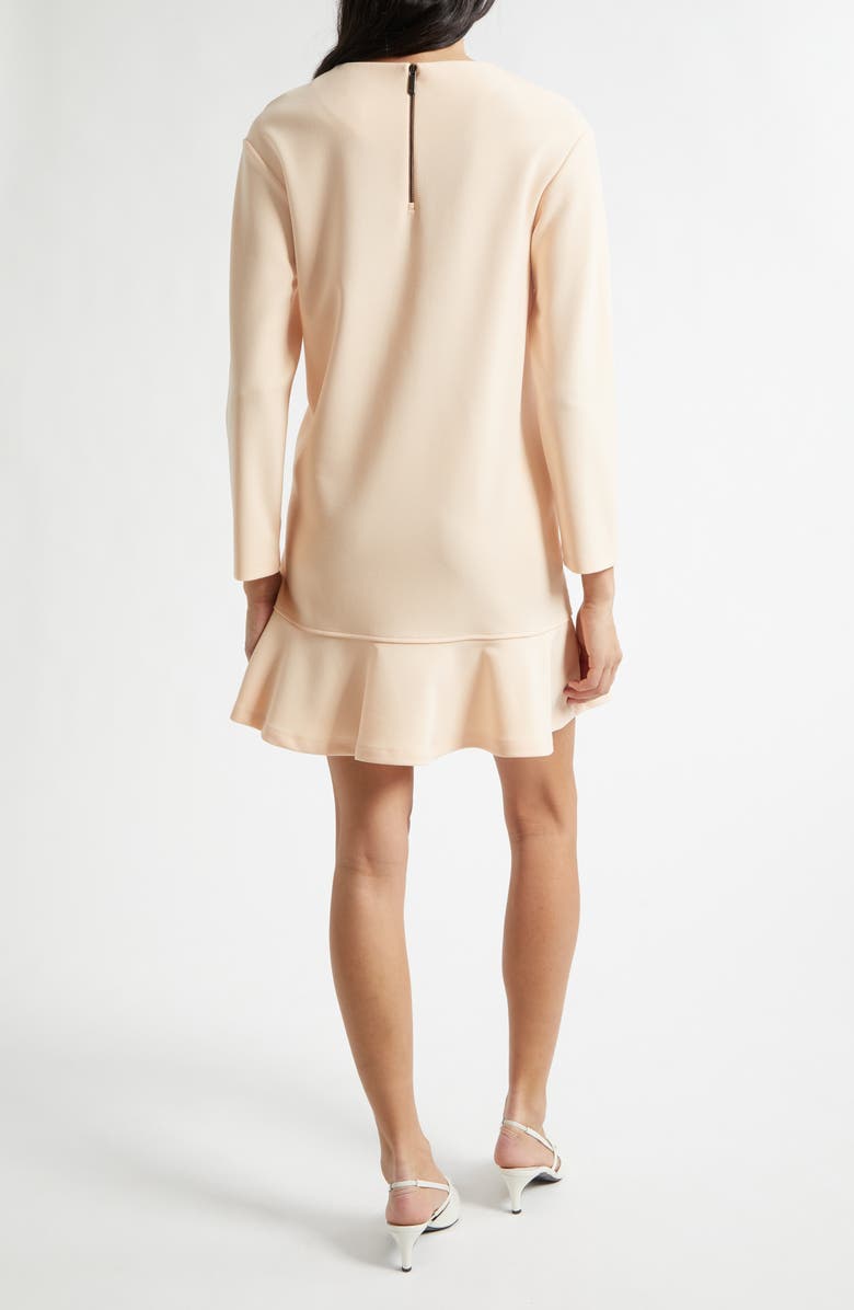 Emporio Armani Layered Long Sleeve Knit Dress, Alternate, color, Blush Pink