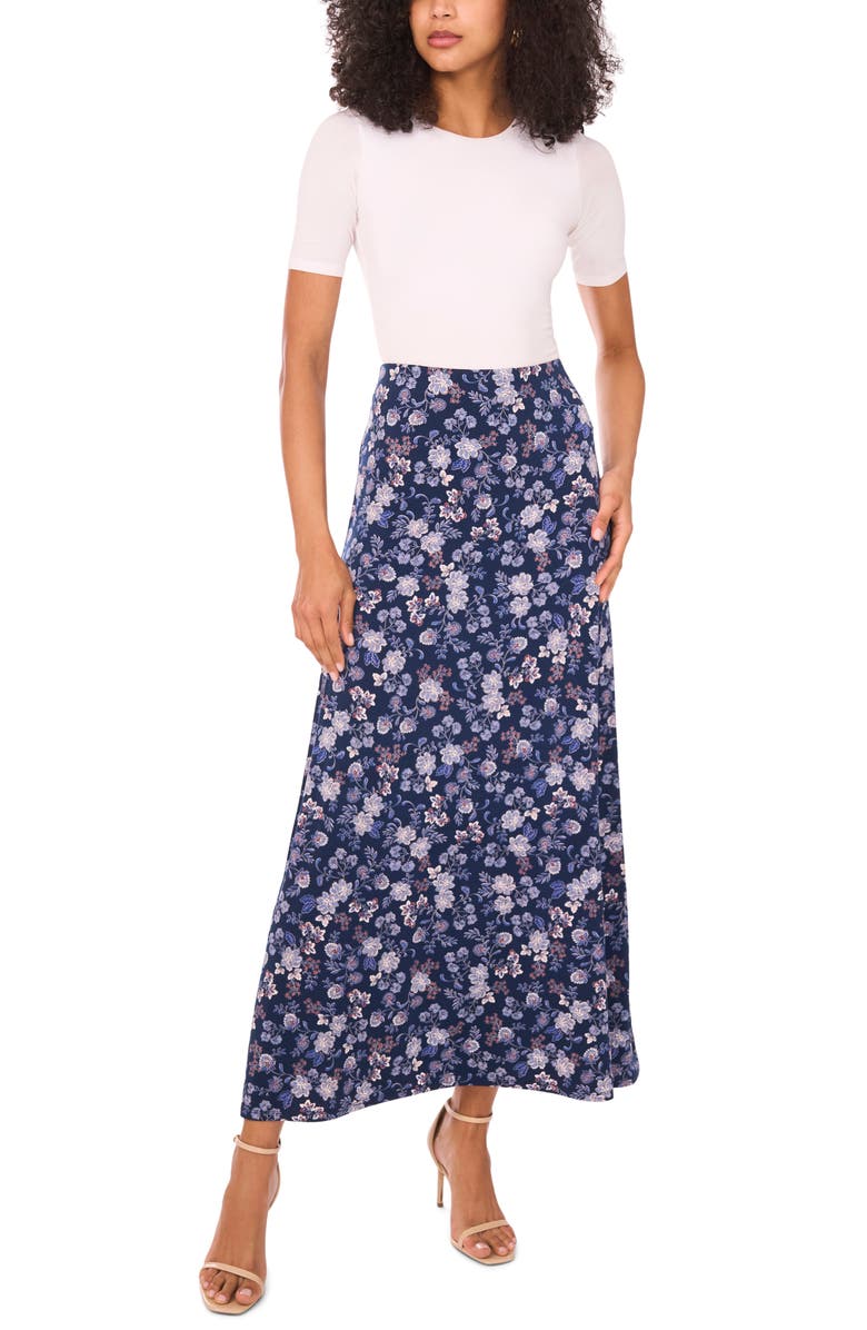 Vince Camuto Floral Maxi Skirt, Alternate, color,