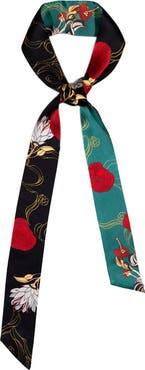 Lost Pattern "Dream" Silk Twill Neck Bow