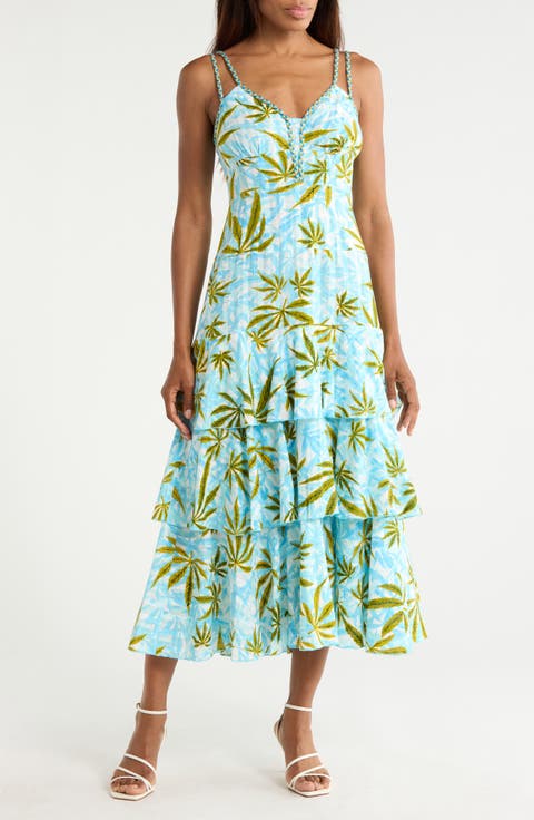 Cate Tiered Cotton Dress
