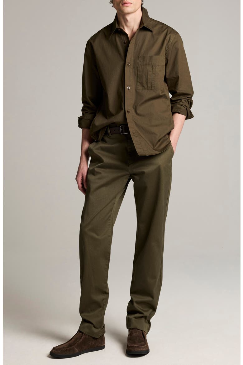 Cotton Overshirt, Alternate, color, NIGHT LEAF
