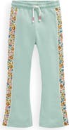 Mini Boden Kids' Striped Kickflare Joggers
