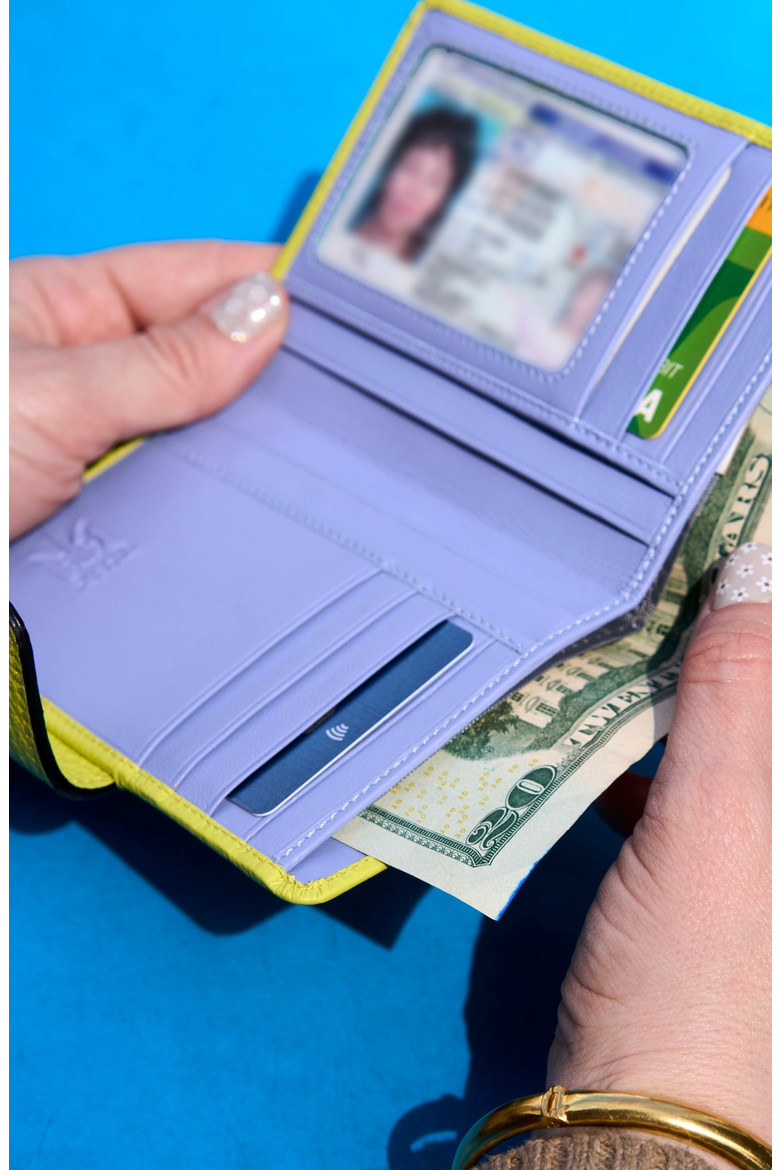 Ascot Slim Wallet, Alternate, color, Lime