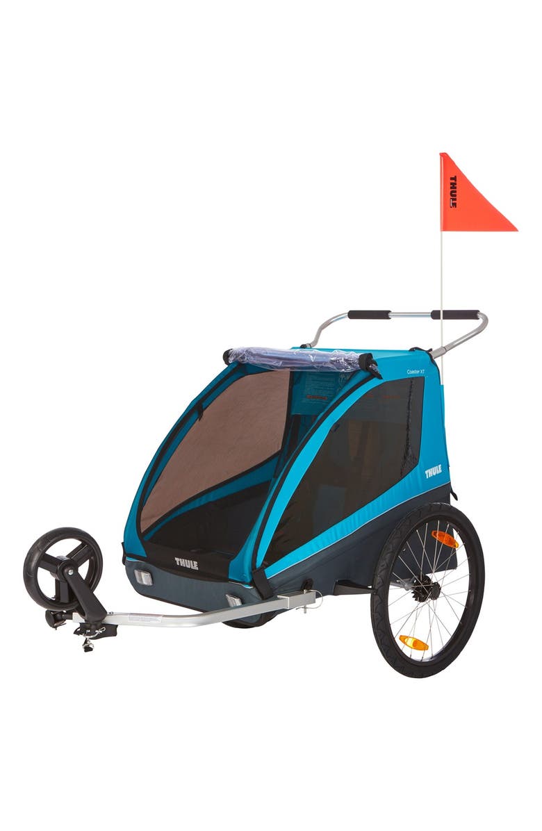 Thule Coaster XT Double Seat Bike Trailer, Alternate, color, 