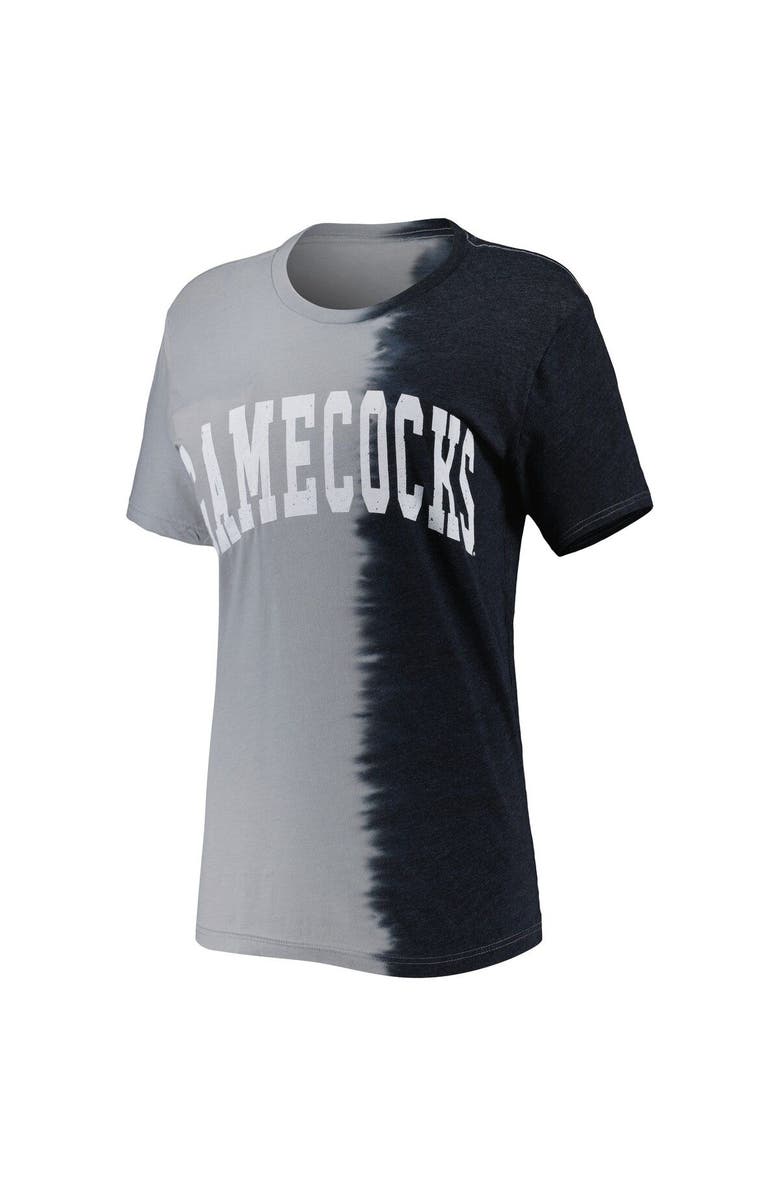 GAMEDAY COUTURE Women's Gameday Couture Black South Carolina Gamecocks Find Your Groove Split-Dye T-Shirt, Alternate, color, Black