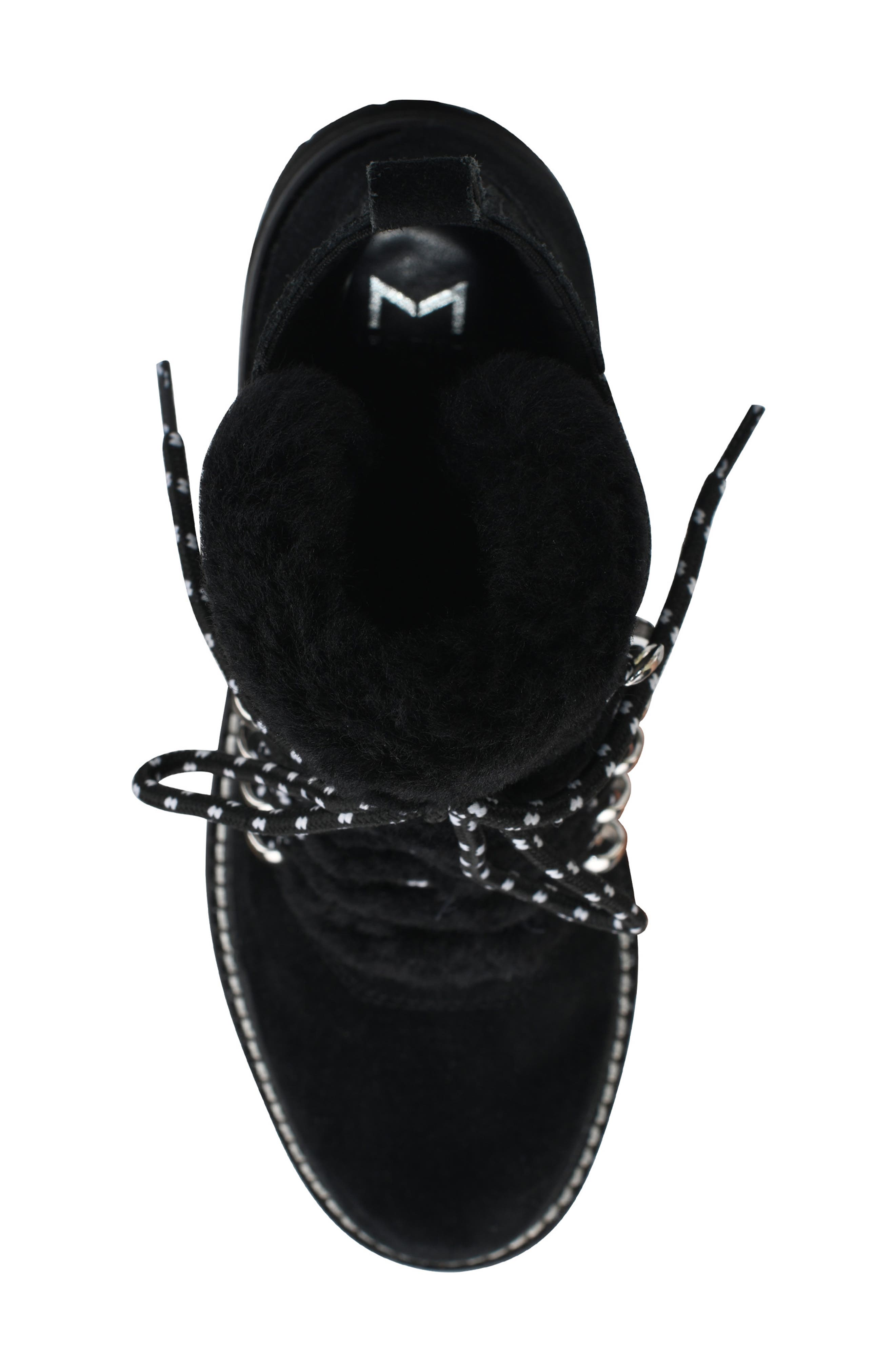 Marc Fisher LTD Izzie Genuine Shearling Lug Sole Boot, Alternate, color, 