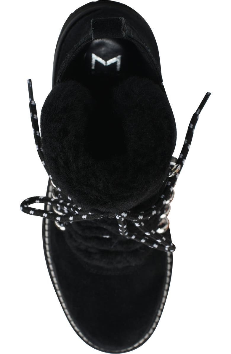 Marc Fisher LTD Izzie Genuine Shearling Lug Sole Boot, Alternate, color,