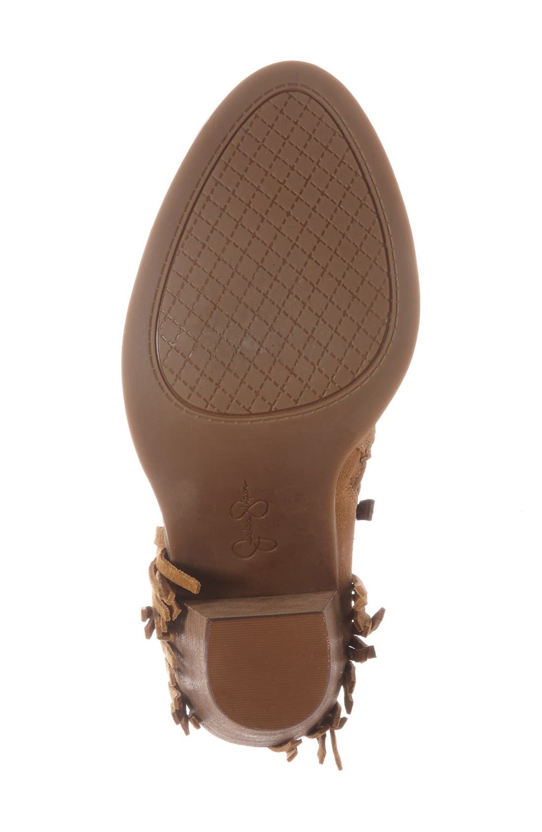 Jessica Simpson 'Cecila' Fringe Bootie, Alternate, color, 