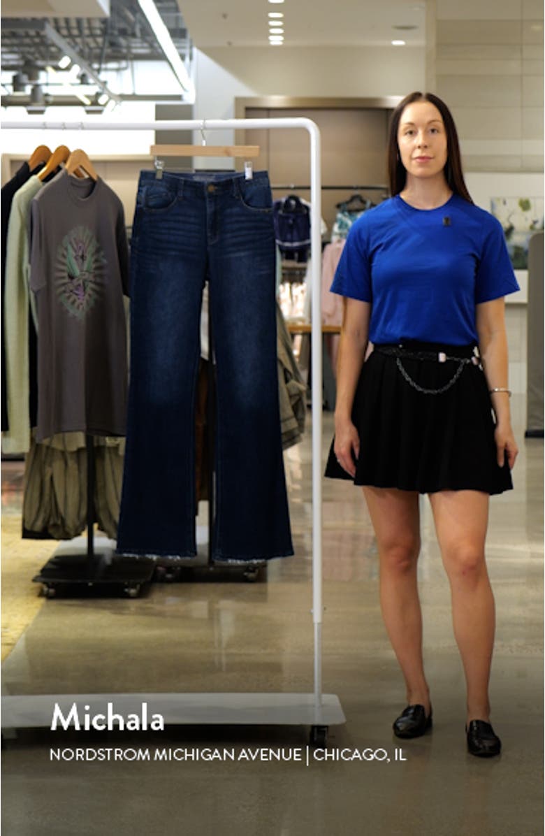 Madison 'Ab'Solution High Waist Bootcut Jeans, sales video thumbnail