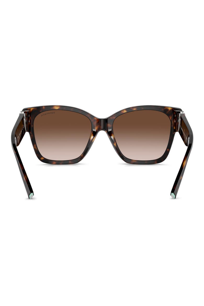54mm Gradient Square Sunglasses, Alternate, color, HAVANA