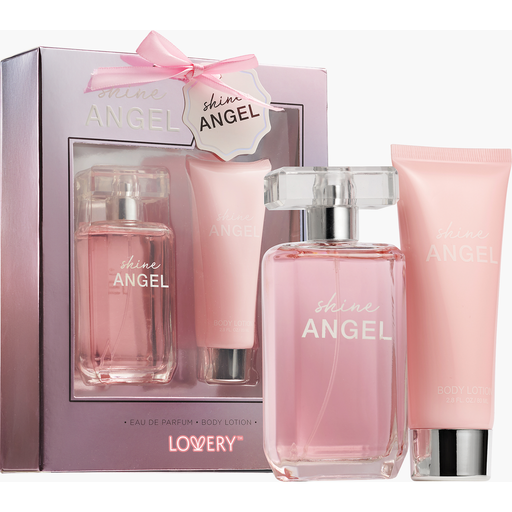 Lovery Shine Angel Perfume And Lotion Gift Set