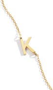 Mint & Lily Statement Initial Necklace