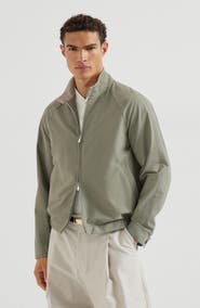 Brunello Cucinelli Gabardine outerwear jacket