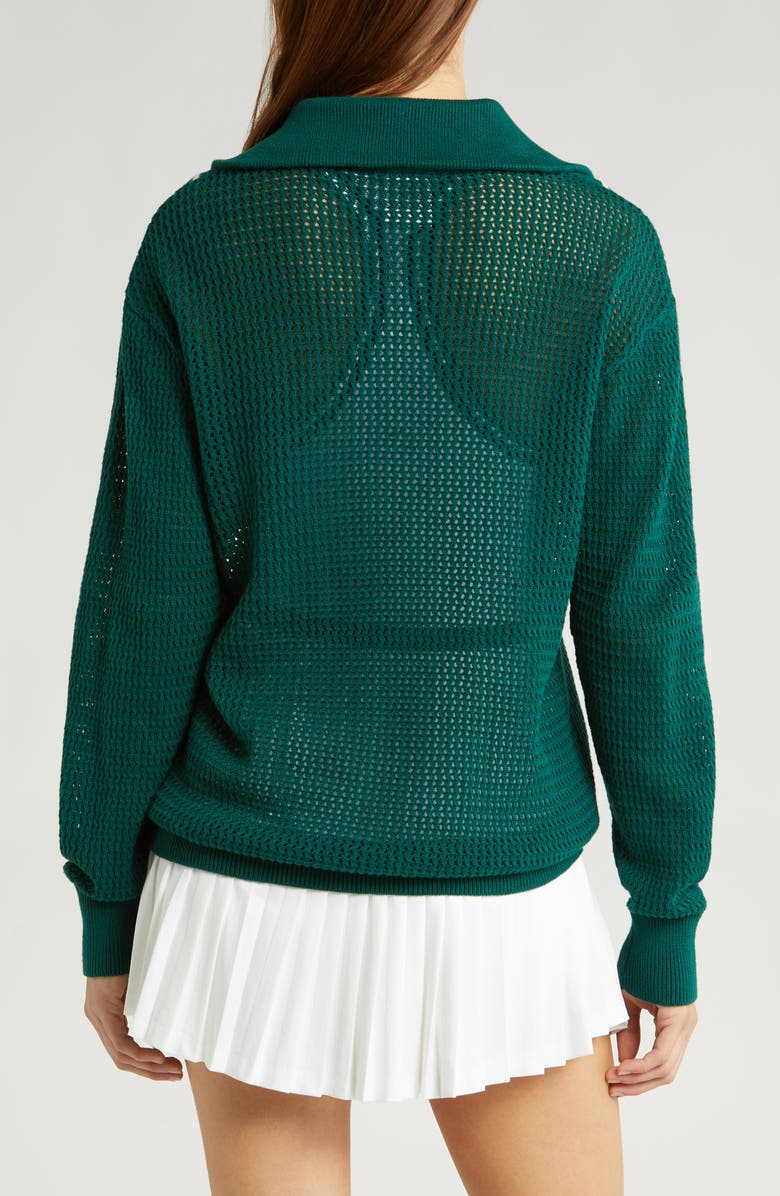 Varley Savannah Open Knit Half Zip, Alternate, color, 