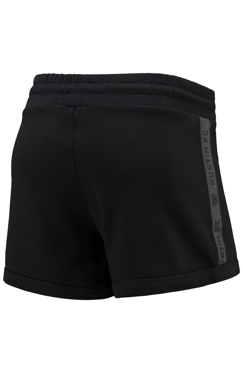 THE WILD COLLECTIVE Women's The Wild Collective Black Austin FC Chill Shorts, Alternate, color, Black