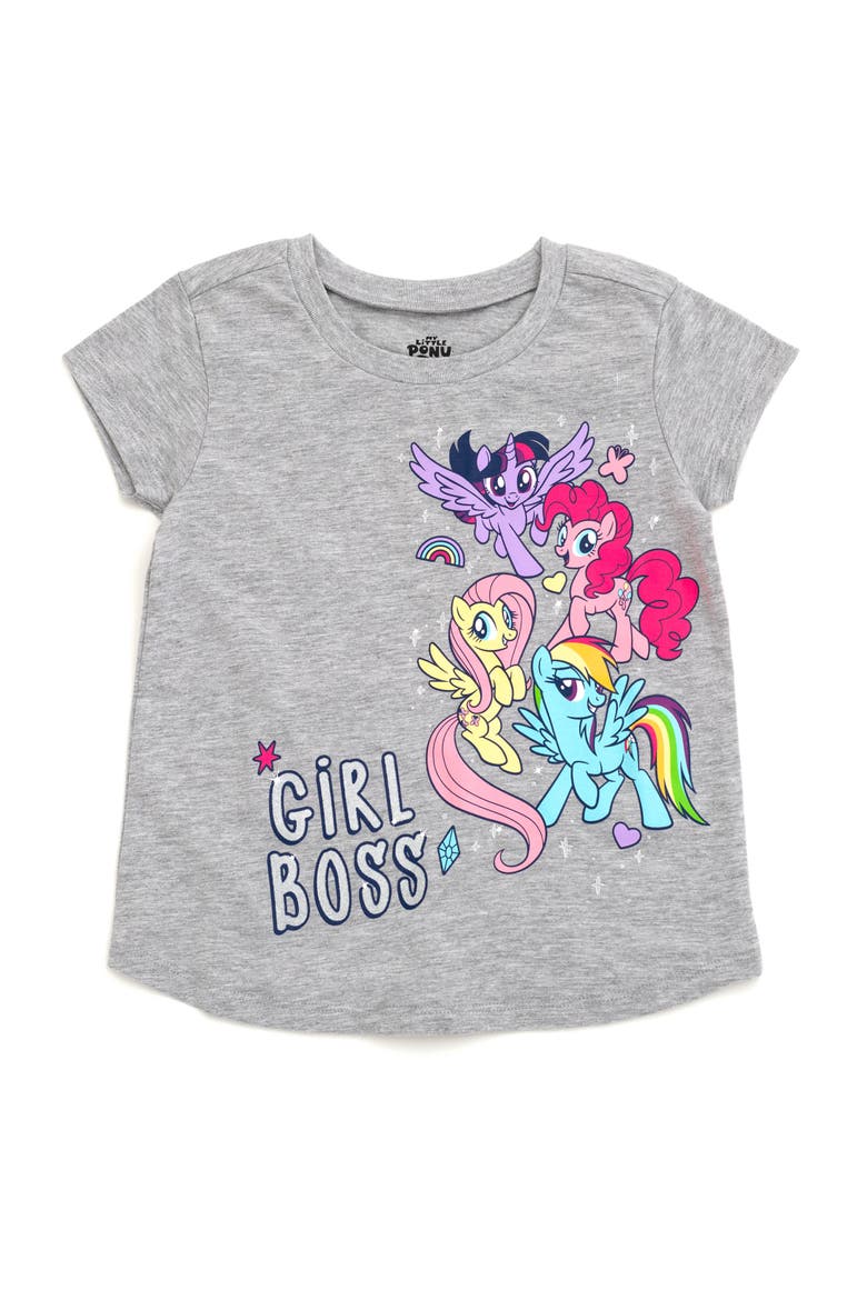 Short Sleeve Tee, Main, color, Silver Heather Gray