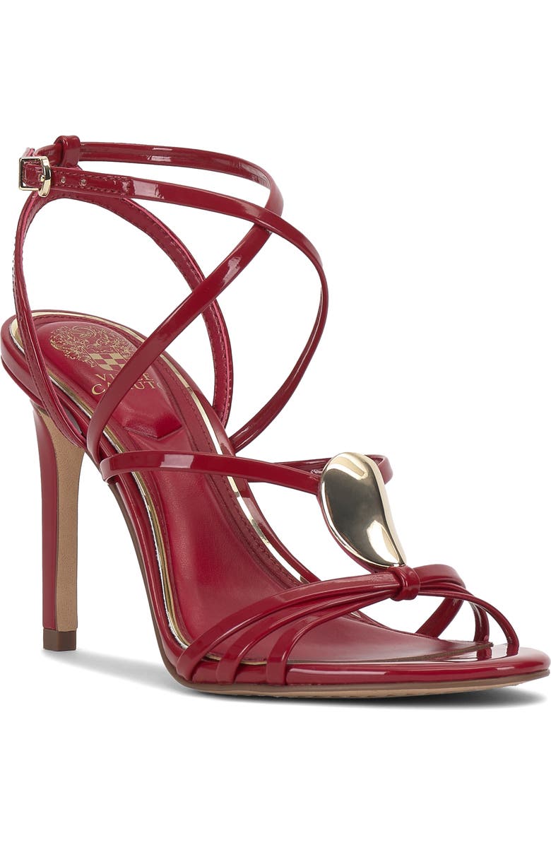 Vince Camuto Arlein Strappy Sandal, Main, color, Bright Flame