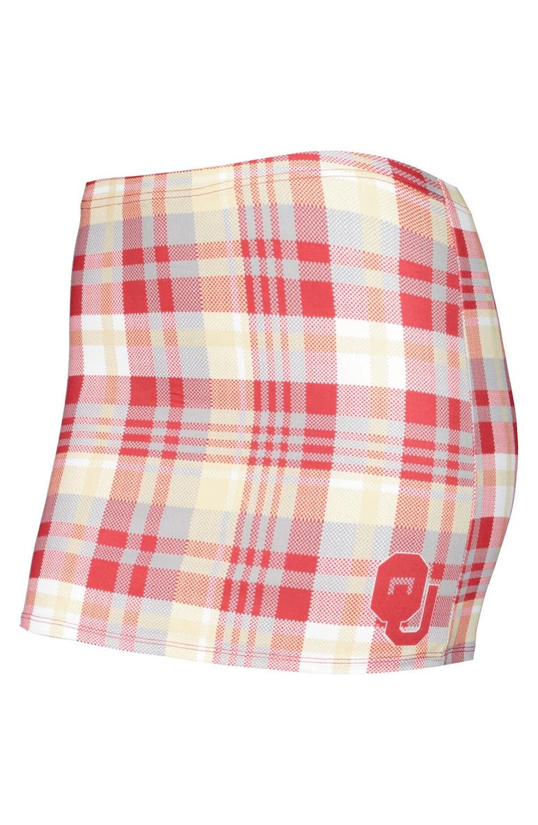 ZOOZATZ Women's ZooZatz Crimson Oklahoma Sooners Sublimated Mini Skirt, Alternate, color, Crimson