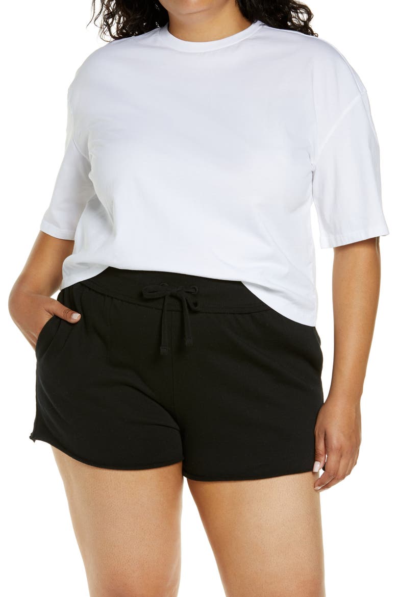 Cool Girl Crop T-Shirt, Main, color, WHITE
