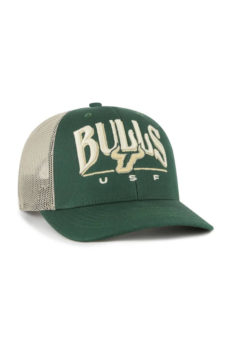 Men's '47 Green South Florida Bulls Arid Adjustable Trucker Hat, Alternate, color, Green