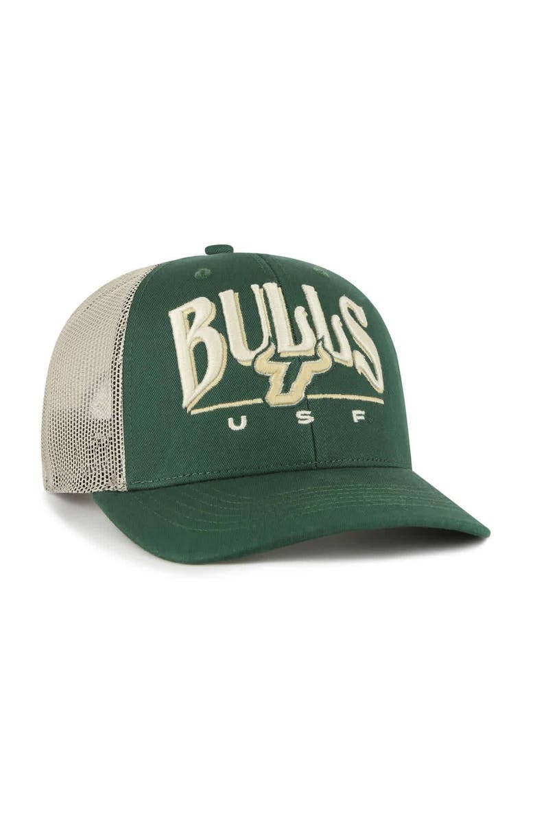 '47 Men's '47 Green South Florida Bulls Arid Adjustable Trucker Hat, Alternate, color, Green