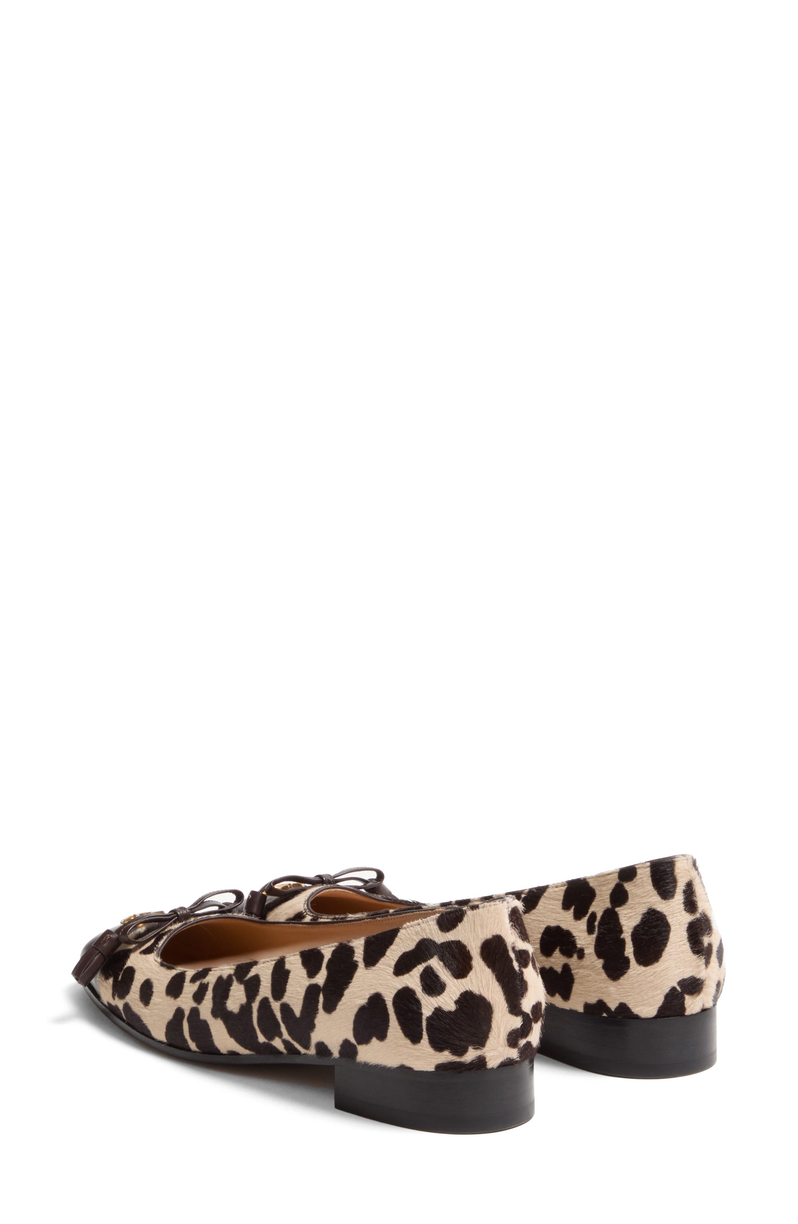 Valentino Garavani Valet du Roi Genuine Calf Hair Ballet Flat, Alternate, color, 