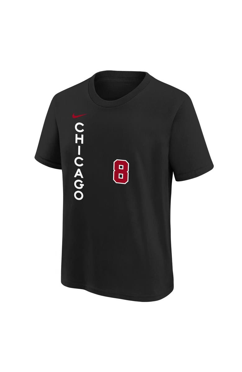 Nike Youth Nike Zach LaVine Black Chicago Bulls 2023/24 City Edition Name & Number T-Shirt, Alternate, color, 