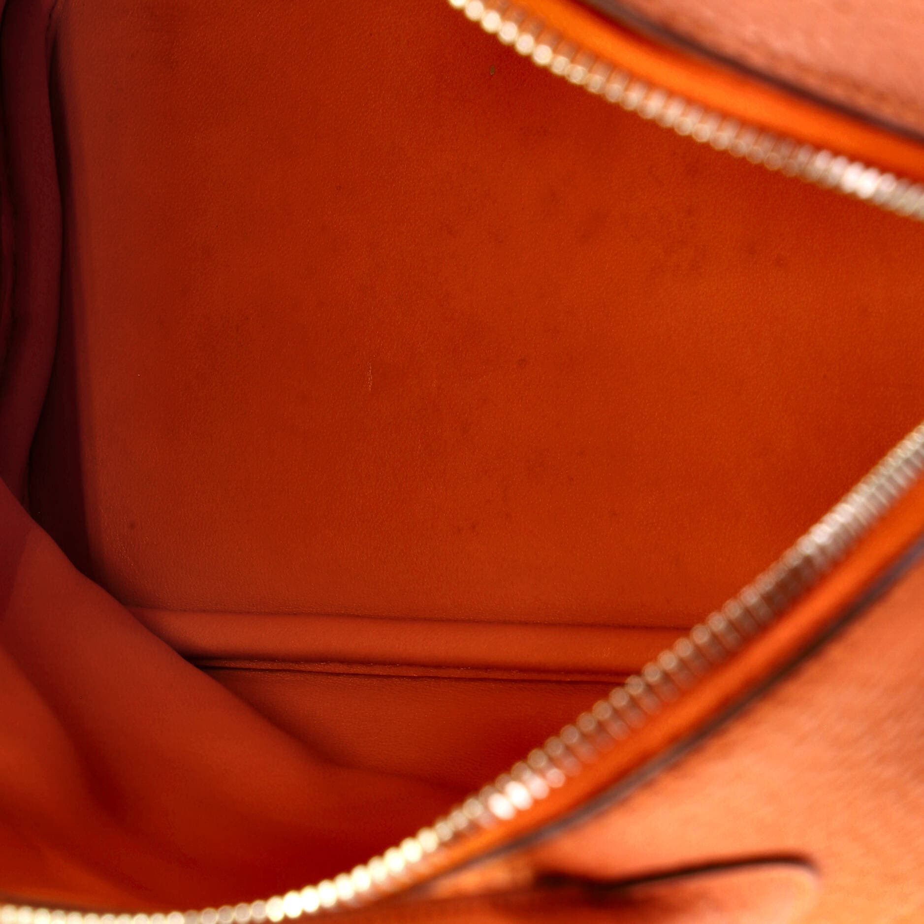 Pre-Owned Hermes Bolide Bag Clemence 31, Alternate, color, Orange H