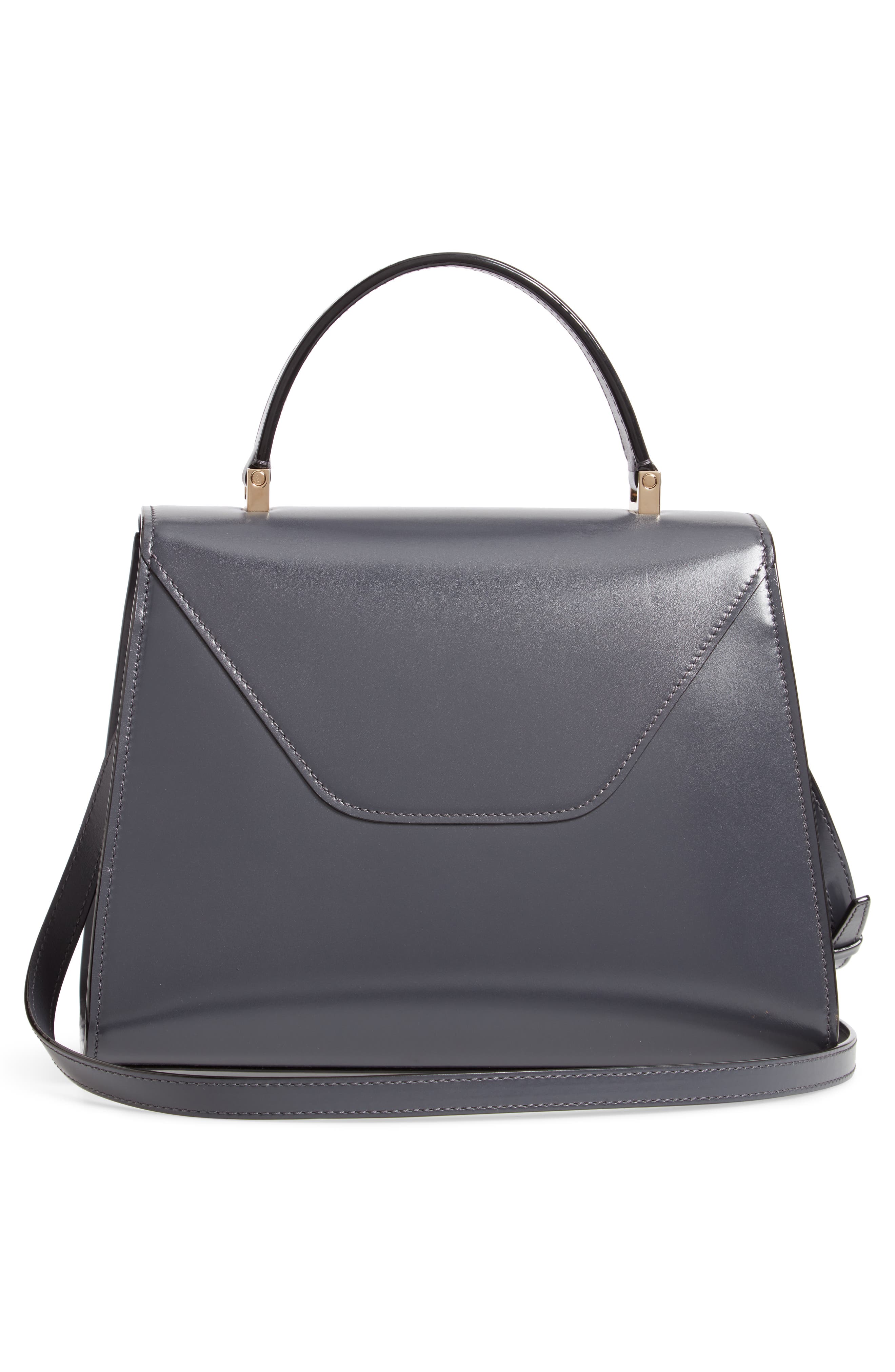 Valextra Iside Medium Top Handle Bag, Alternate, color, 