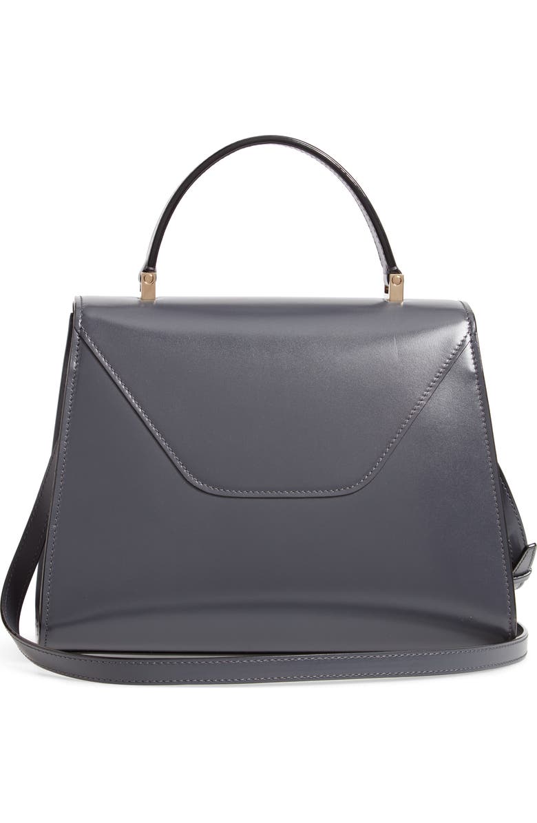 Valextra Iside Medium Top Handle Bag, Alternate, color,