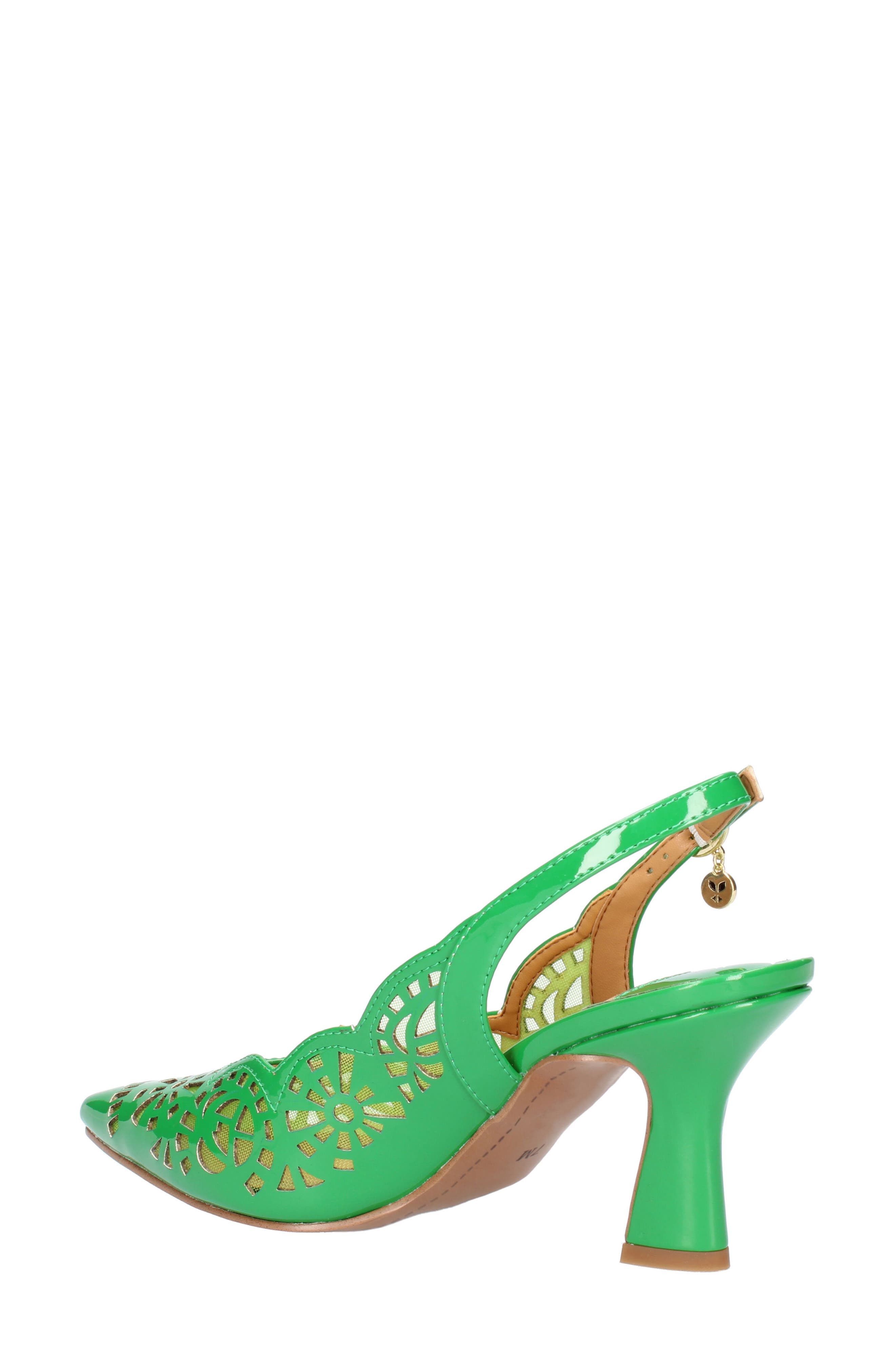 J. Reneé Valerian Slingback Pump, Alternate, color, Green