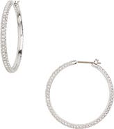 Swarovski Dextera Pavé Hoop Earrings