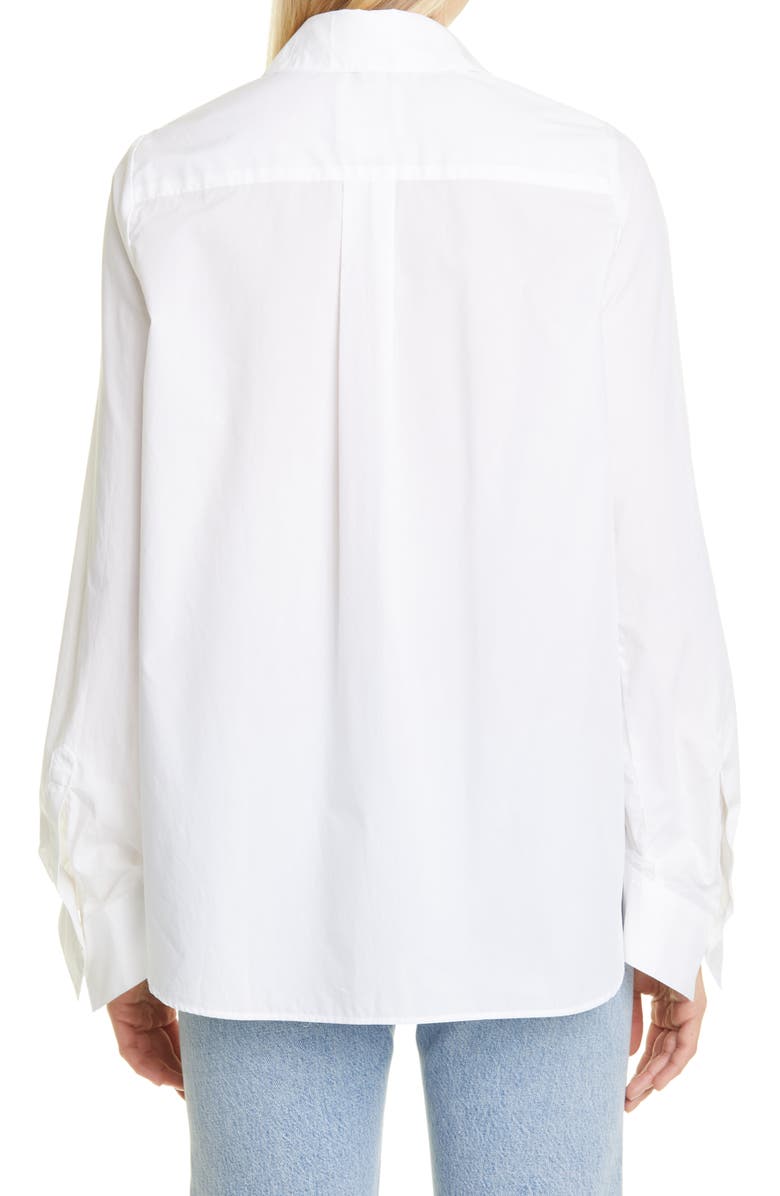 TWP The Boyfriend Cotton Button-Up Shirt, Alternate, color, 