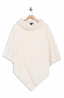 Open Knit Cowl Poncho