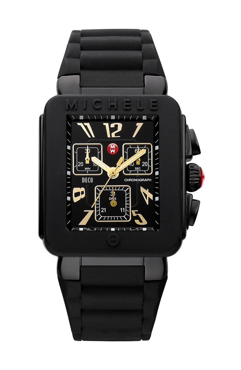 MICHELE 'Park Jelly Bean' Watch, 33mm x 36mm, Main, color,