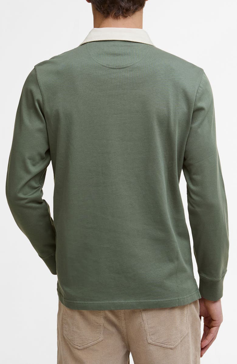 Barbour Howtown Rugby Shirt, Alternate, color, Thyme