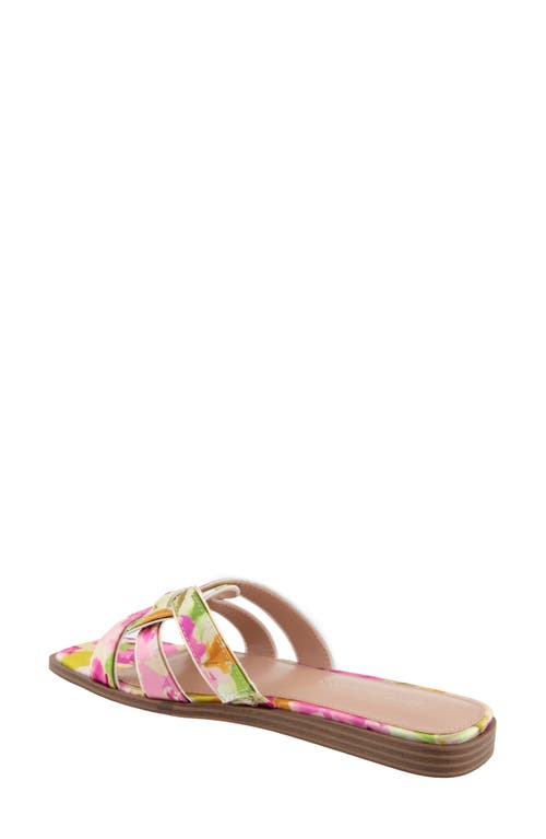 Bcbgeneration Meltem Slide Sandal In Floral Multi