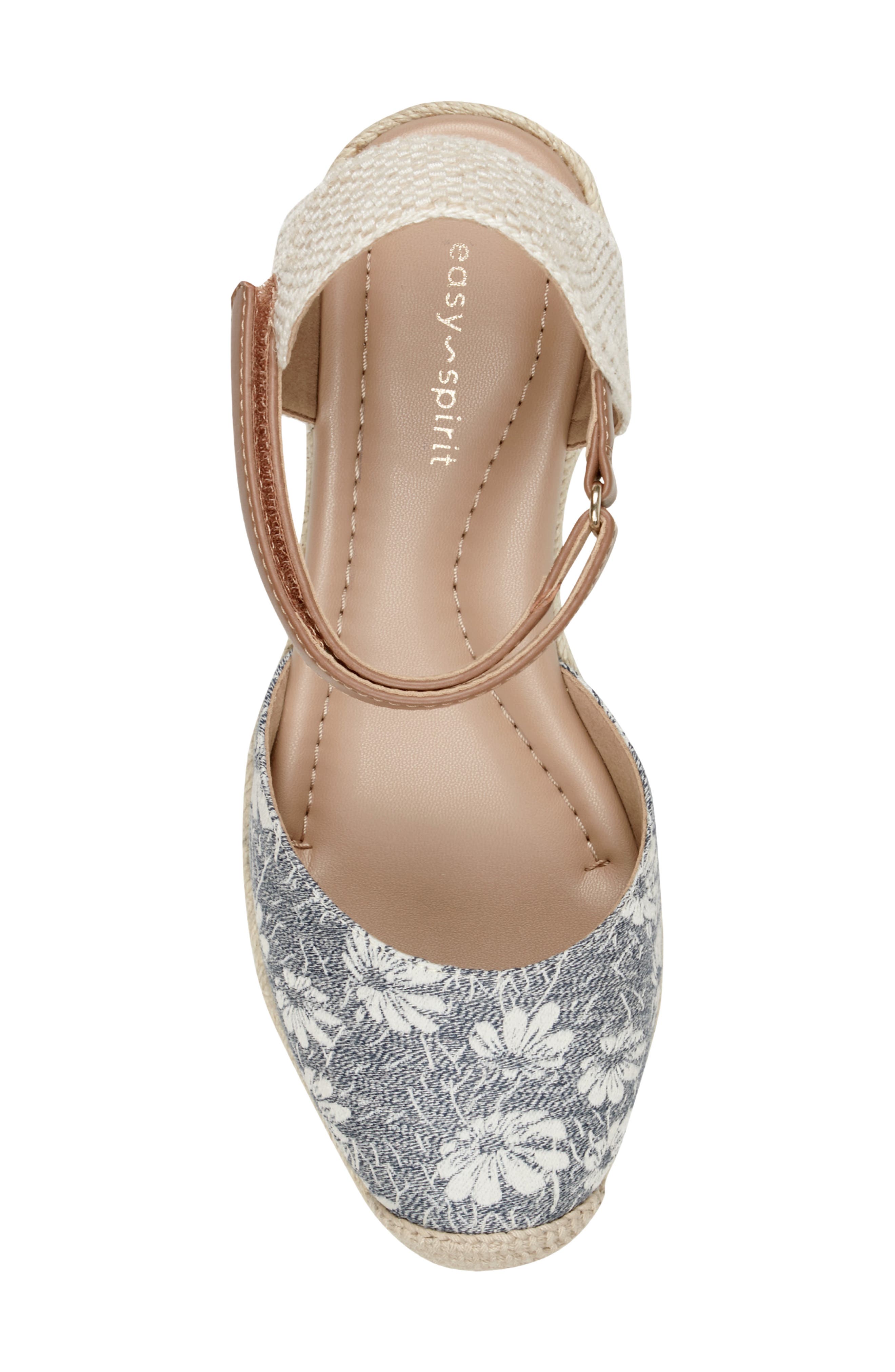 Makaylie Espadrille Wedge Sandal, Alternate, color, DARK BLUE