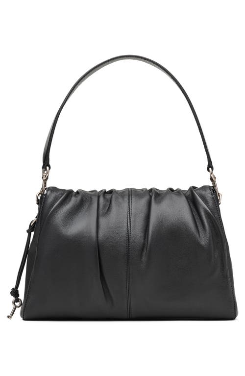Marc Jacobs The Cristina Messenger Leather Shoulder Bag In Black
