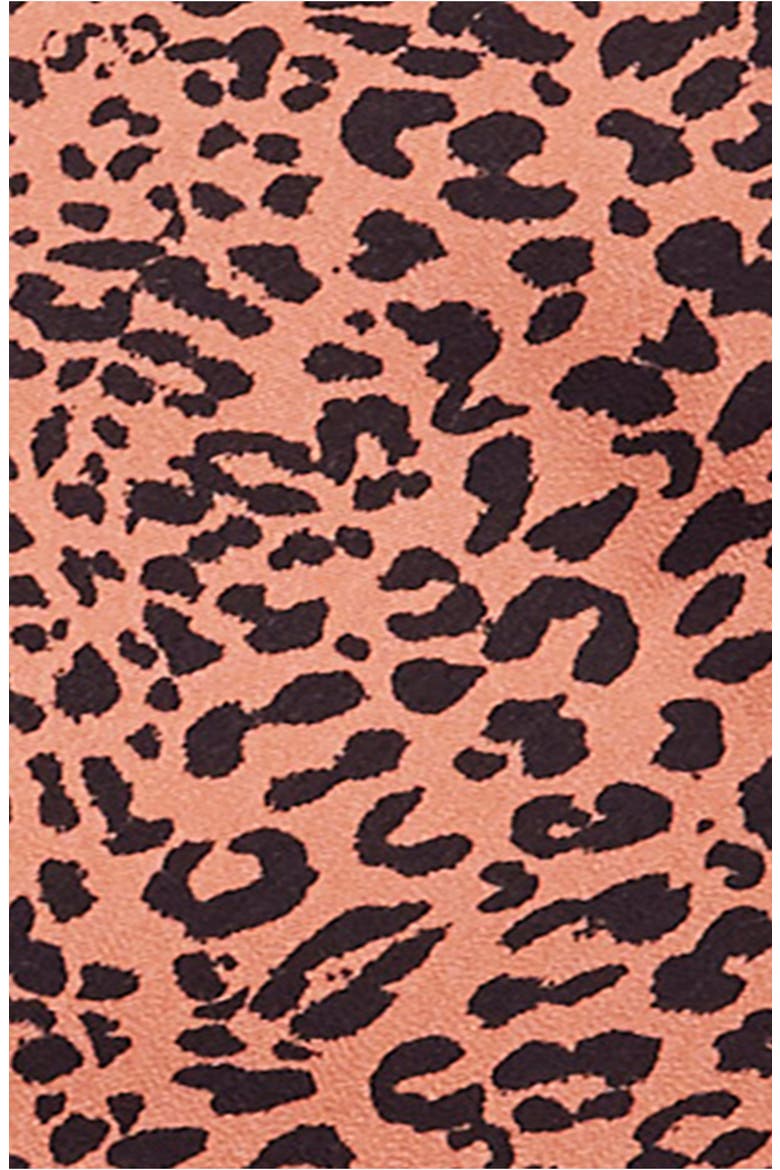 Loveless Print Midi Dress, Alternate, color, COCOA