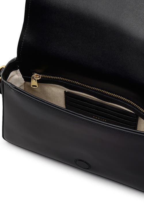 Radley Lexington Lane Medium Flap Crossbody Bag In Black
