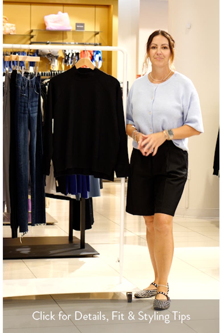 Mock Neck Long Sleeve Top video