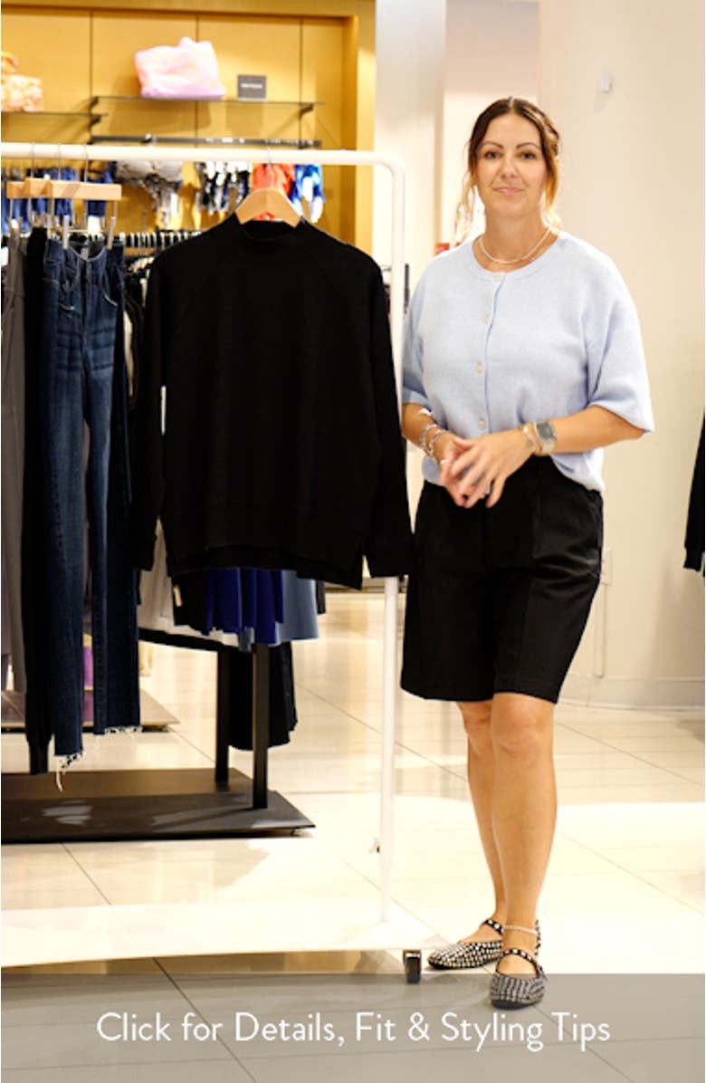 Mock Neck Long Sleeve Top, sales video thumbnail