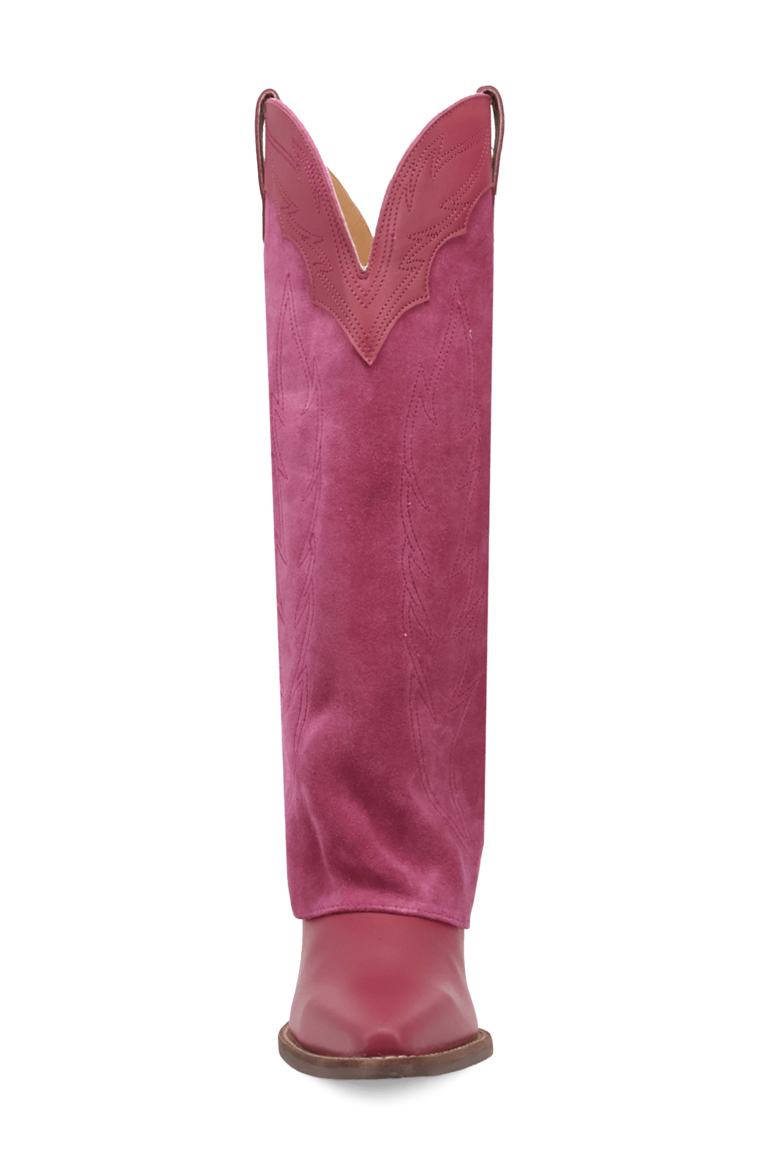 Wild Fire Western Boot, Alternate, color, FUCHSIA