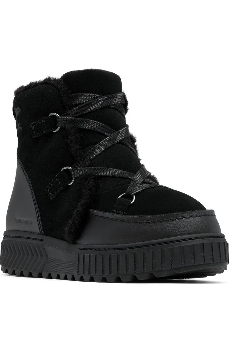 SOREL One Ave<sup>™</sup> Alpine Faux Fur Trim Waterproof Boot, Main, color,